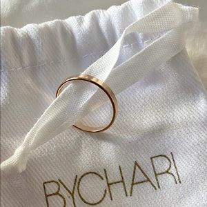 By Chari Gold Ring - Flat Band